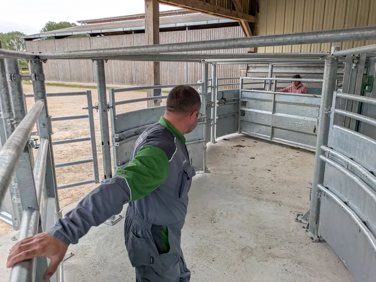 <em class="placeholder">Demi-corral du couloir de contention</em>