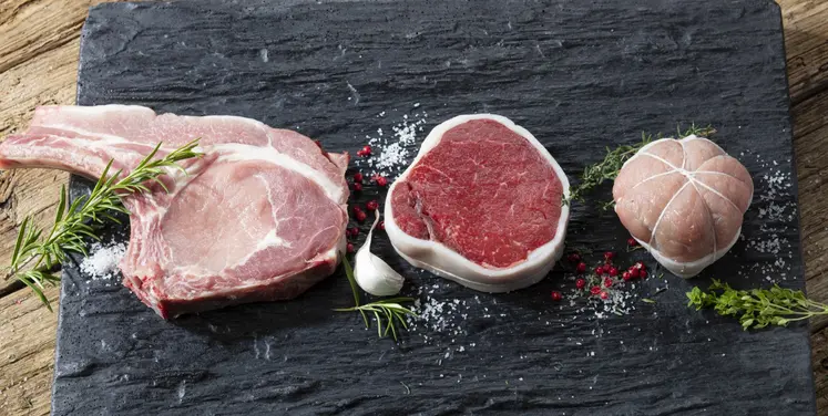 côte de veau tournedos boeuf paupiette label roge limousin