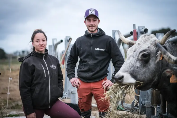 Maxime Serra et Mathilde Chemin DNC Gasconnes des Pyrénées