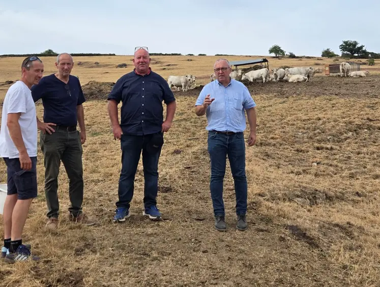FNB FDSEA Saône-et-Loire sécheresse canicules