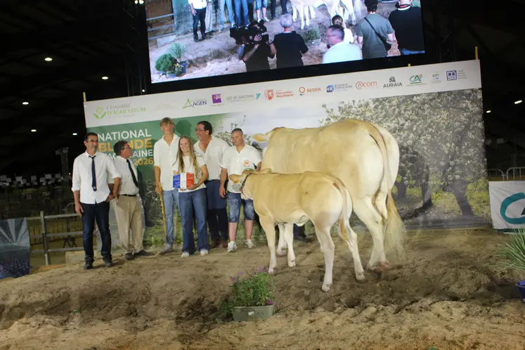 concours national blonde d'aquitaine 2026 agen