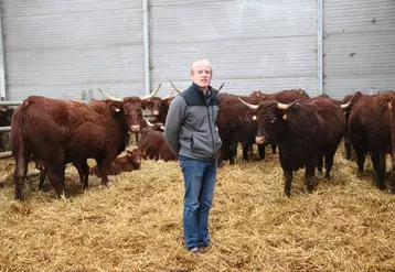 Antoine Delobel, éleveur à Haspres. « Ce diagnostic permet de se situer sur le bien-être. Quand le troupeau va, tout va. » 