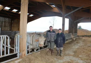 Nicolas Viel élève 60 charolaises en bio en système naisseur sur 105 hectares de prairies. Il travaille seul mais peut compter sur le soutien de sa mère Catherine, qui ...