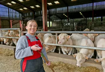 élève femme formation bovins viande