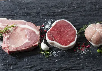 côte de veau tournedos boeuf paupiette label roge limousin