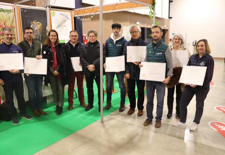 Les producteurs charentais se sont vus remettre leurs prix reçus lors du concours général agricole (CGA) au Salon de l'Agriculture en conclusion du petit-déjeuner.