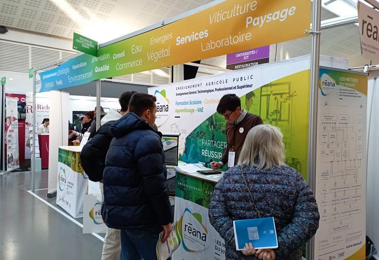 Salon passerelle, janvier 2024.