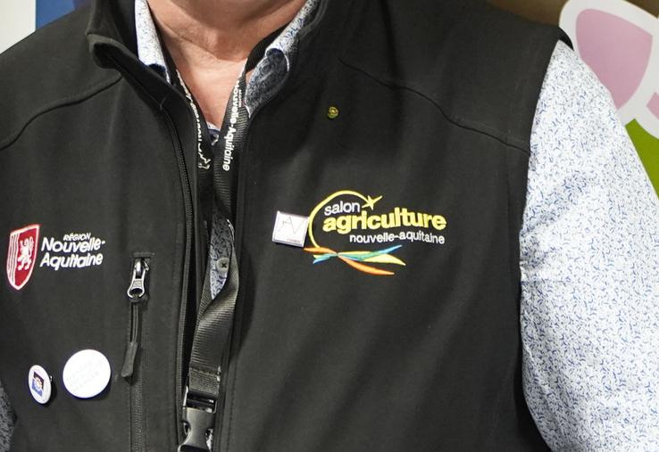Bruno Millet est le commissaire du SANA, salon régional de l'agriculture de Nouvelle-Aquitaine.