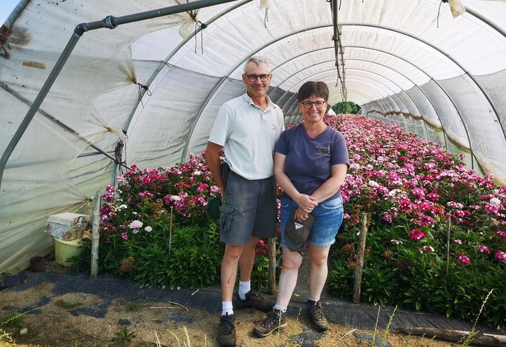 Vincent et Maud sont partis de peu de moyens pour devenir agriculteurs-multiplicateurs. Ils assurent désormais l'approvisionnement des filières florales et potagères reconnues.