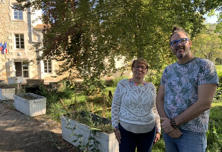 Sandrine Guibert, la nouvelle directrice de la MFR et Antoine Caillaud, coordonnateur pédagogique, s'apprêtent à accueillir 153 jeunes pour cette nouvelle année scolaire.