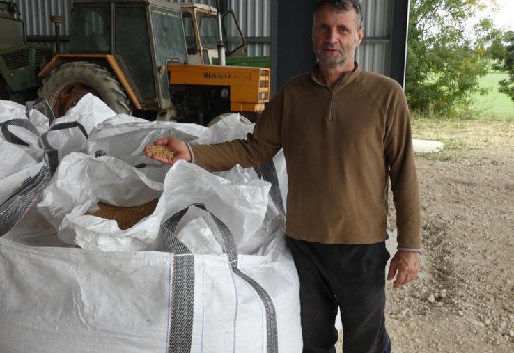 La Diplômée permet un lien direct entre les producteurs impliqués, comme James Guionnet à St-Christophe... 