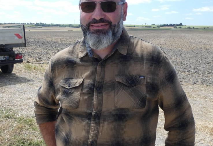 Jean-Philippe Champagne, nouveau président de la FNSEA 17.