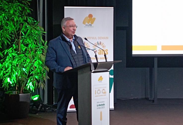 Éric Thirouin a souligné l'inflexion du discours européen sur l'agriculture.