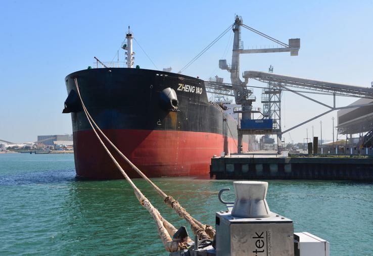 Parmi les marchés vers lesquels peu d'expéditions ont eu lieu depuis La Pallice, l'Asie et plus particulièrement la Chine, qui avait pu être très présente sur certaines campagnes antérieures.