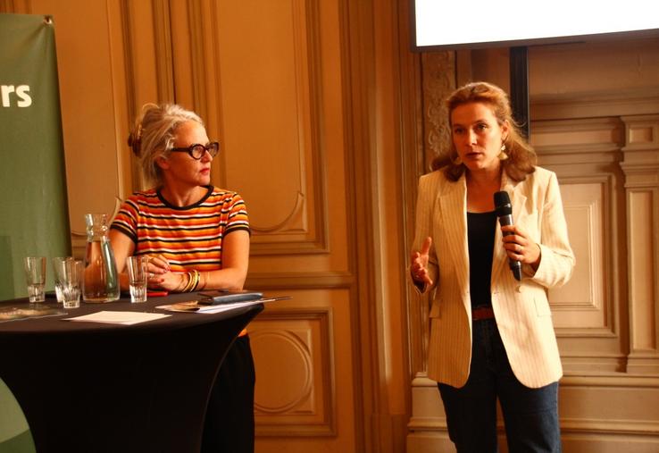 "On a eu à cœur de faire ce qu'on avait dit qu'on ferait", dit Léonore Moncond'huy.