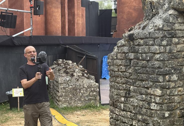 Denis Victot a filmé les répétitions depuis le mois de mars.