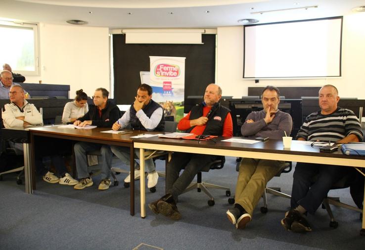 La Ferme s'invite se veut aussi un lieu d'échanges professionnels, insistent ses organisateurs.