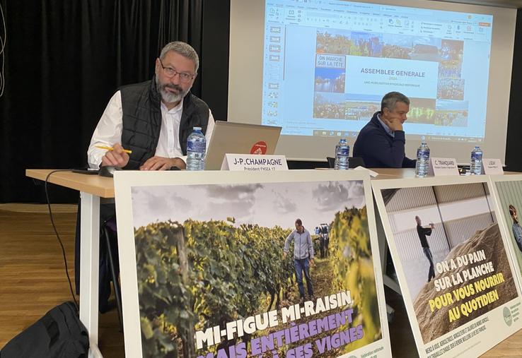 C'était la première assemblée générale de Jean-Philippe Champagne en tant que président.