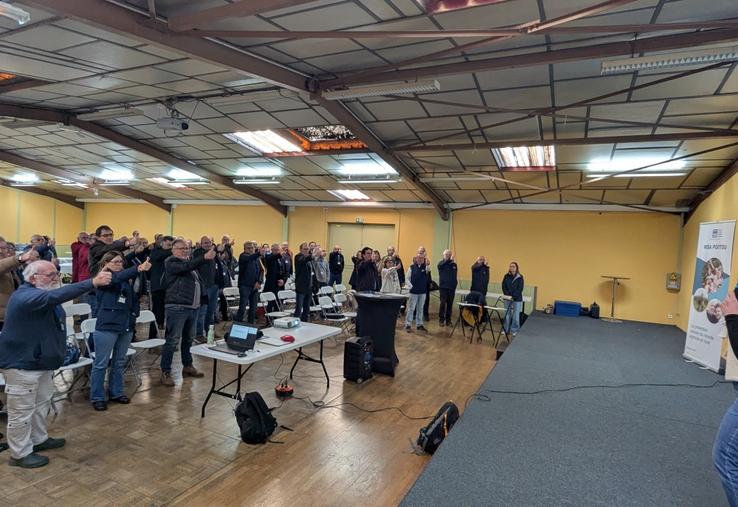 La réunion s'est déroulée pendant le salon Capr'Inov.