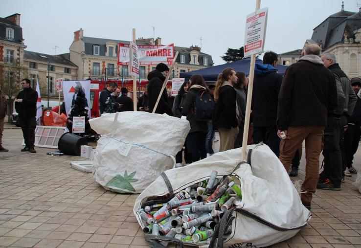 La dernière fois que les artisans du bâtiment avaient manifesté, c'était il y a quinze ans.