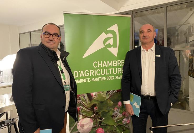 Cédric Tranquard et Denis Mousseau insistent sur la complémentarité de leurs deux départements, réunis en une chambre unique depuis octobre 2022.