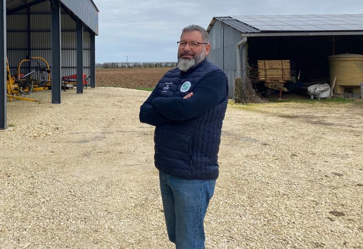 Le président de la FNSEA, Jean-Philippe Champagne, lance un appel à la mobilisation, le 18 décembre. 