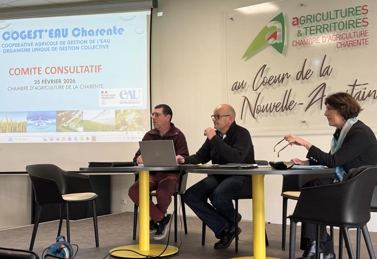 Le comité consultatif de Cogest'eau, présidé par Sébastien Schaeffer, s'est tenu le 25 février 2026 