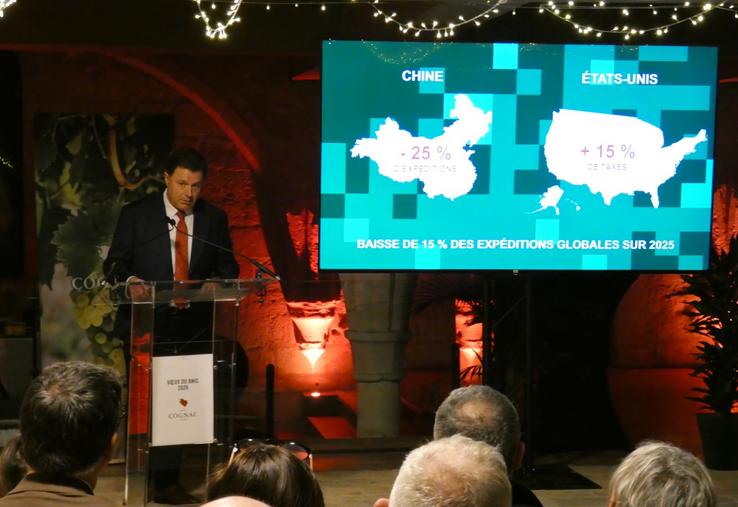 Pour Florent Morillon, la filière cognac a la capacité de traverser de graves crises et s'en relever.