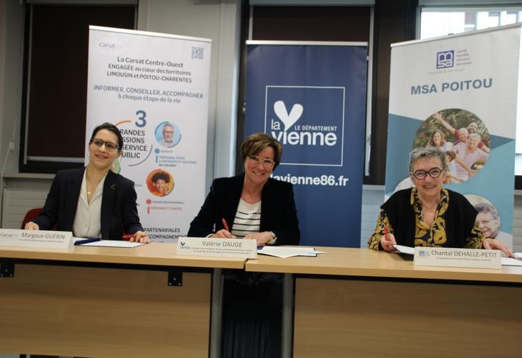 Pour les signataires, cette convention est une réponse concrète aux attentes des retraités les plus fragiles pour éviter toute rupture de droits.