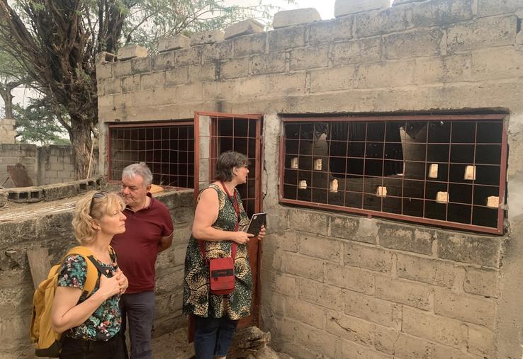 Jean-Frédéric Granger et Nathalie Doussaint constatent de nettes évolutions dans les élevages caprins qu'ils suivent, au Sénégal.