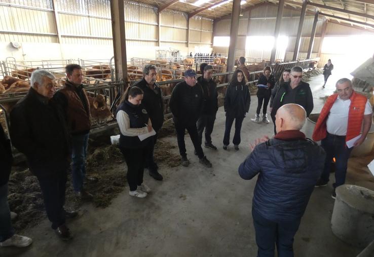 Journée technique Bovins viande à l'EARL La Jetée (Gué-d'Alleré - 17), le 4 mars 2026.