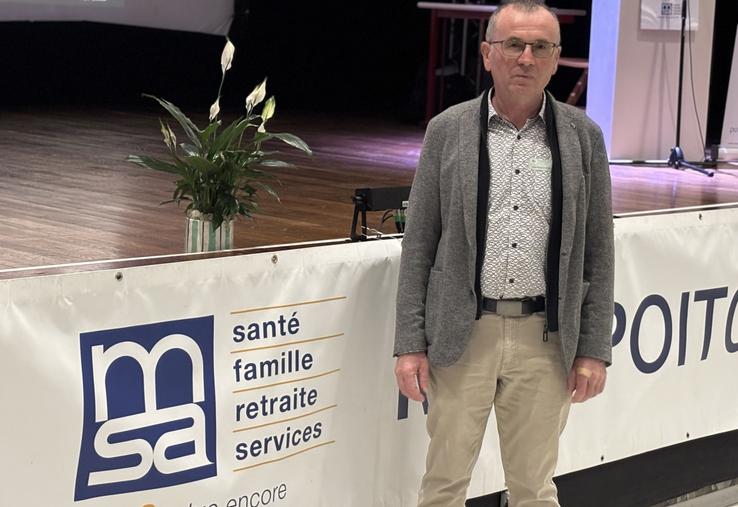 Jean-Marie Gautier se dit inquiet de la situation actuelle des ressortissants de la MSA Poitou.