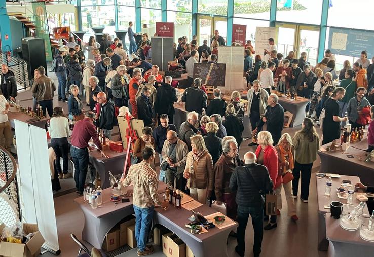 Le public nombreux a pu découvrir la diversité des pineaux et de leurs usages pendant deux jours.