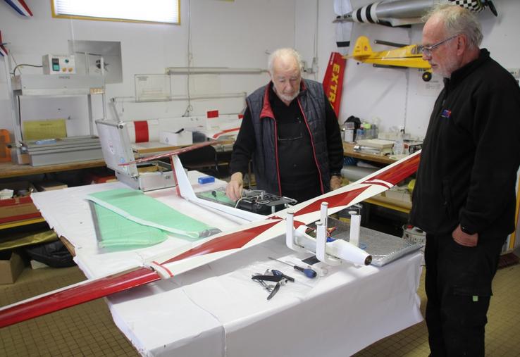 Il est possible de venir construire son modèle dans l'atelier de l'aéroclub.