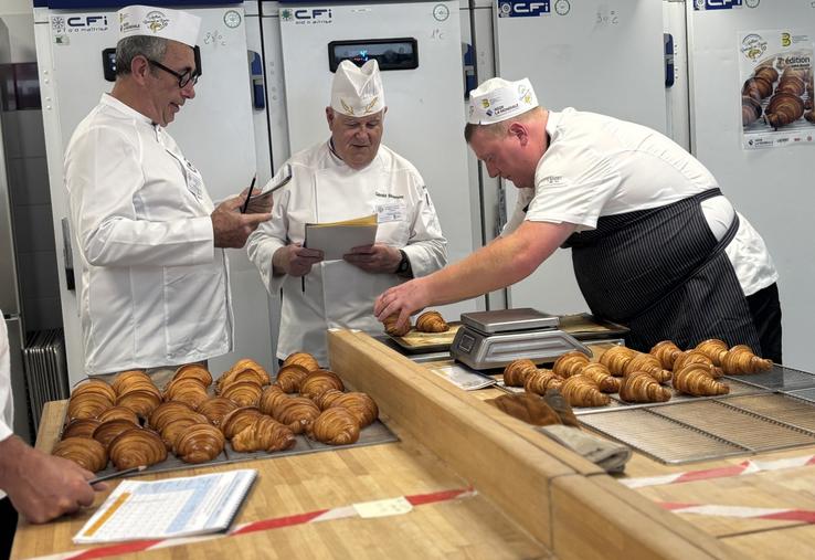 Chaque participant devait réaliser 30 croissants.