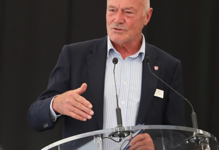 Alain Rousset, président du comité de bassin Adour-Garonne.