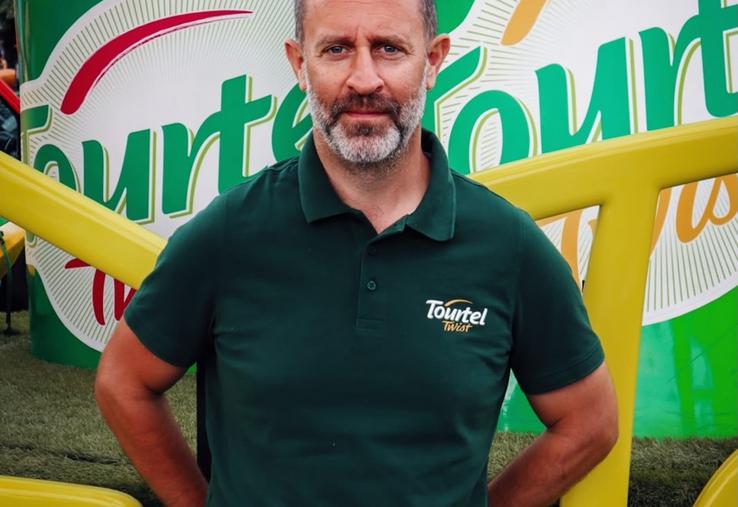 Nicolas Rougeon a assuré la fonction de chef de la caravane publicitaire Tourtel Twist.