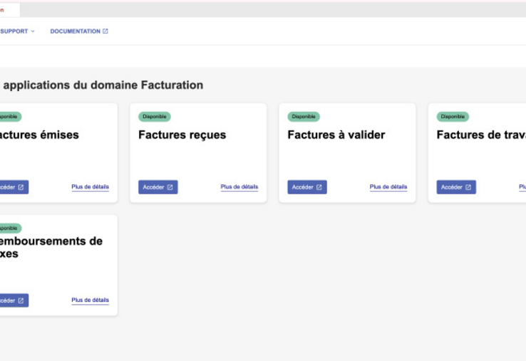 C'est depuis la plateforme Chorus Pro que se fait la demande de remboursement de 15cts/litre de GNR.