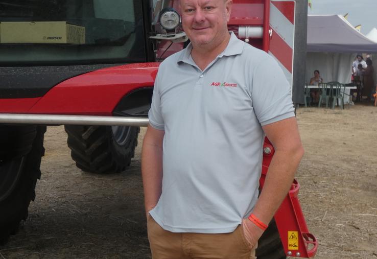 Cédric Thomas, président de la fédération Poitou-Charentes du Sedima depuis quelques mois, note les difficultés du secteur du machinisme régional, qu'il ressent particulièrement sur l'activité maïs.