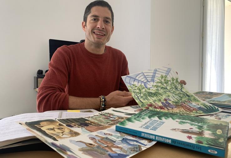Thibaut Lambert, dessinateur belge qui vit du côté de Marennes, vient de créer sa maison d'édition.