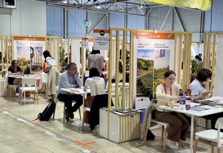 Plus de 4500 rendez-vous professionnels ont été programmés à Destination Vignoble, à Cognac.