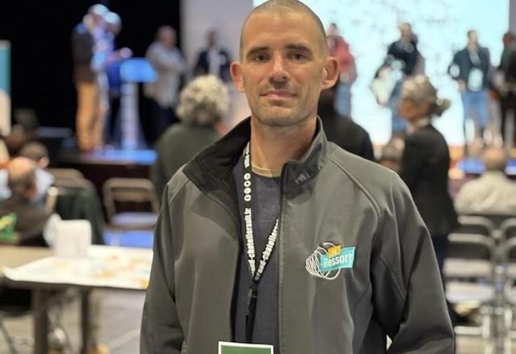 Julien Boulet pilote l'étude de faisabilité de la légumerie dans le Châtelleraudais.