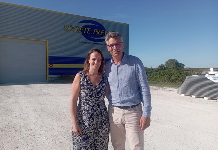 Jessica et Anthony Prévost prévoient de prendre prochainement la suite de leurs parents au sein de cette entreprise familiale.