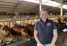 Elise Maillard, du Herd Book, avait fait le déplacement.