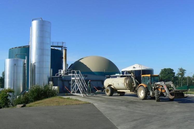 En France, environ 200 unités de méthanisation sont en fonctionnement.