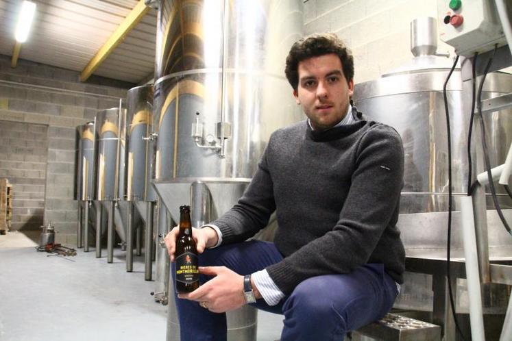 François Guillon vient d’acquérir tout le matériel nécessaire pour brasser lui-même sa bière.