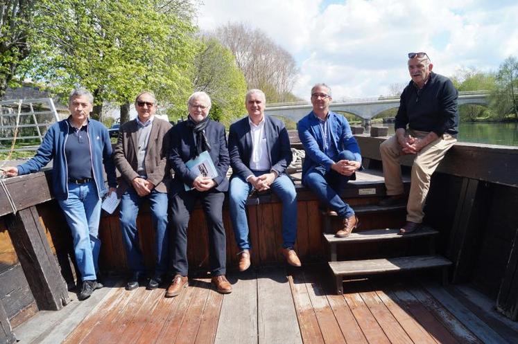 Les partenaires de la manifestation « Fleuve en fête », qui se tiendra au mois de mai.