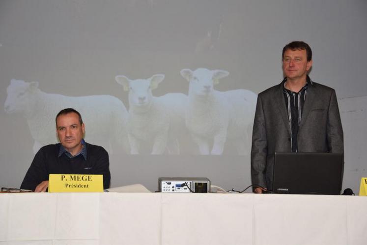 Philippe Mège, président de Corali, et Frédéric Jabouille, directeur.