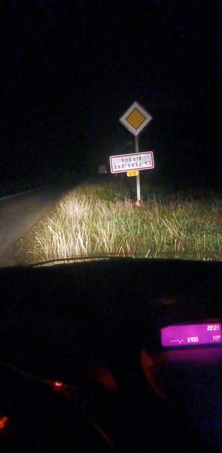 pancartes retournées on marche sur la tête fnsea ja