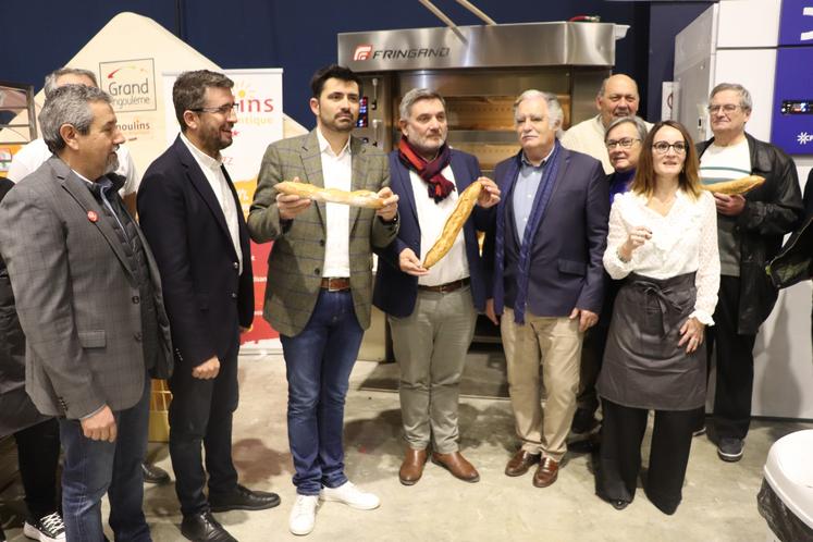 La Baguette Charentaise a été présentée lors des Gastronomades 2023 sur le stand de GrandAngouleme., partenaire de l'opération.